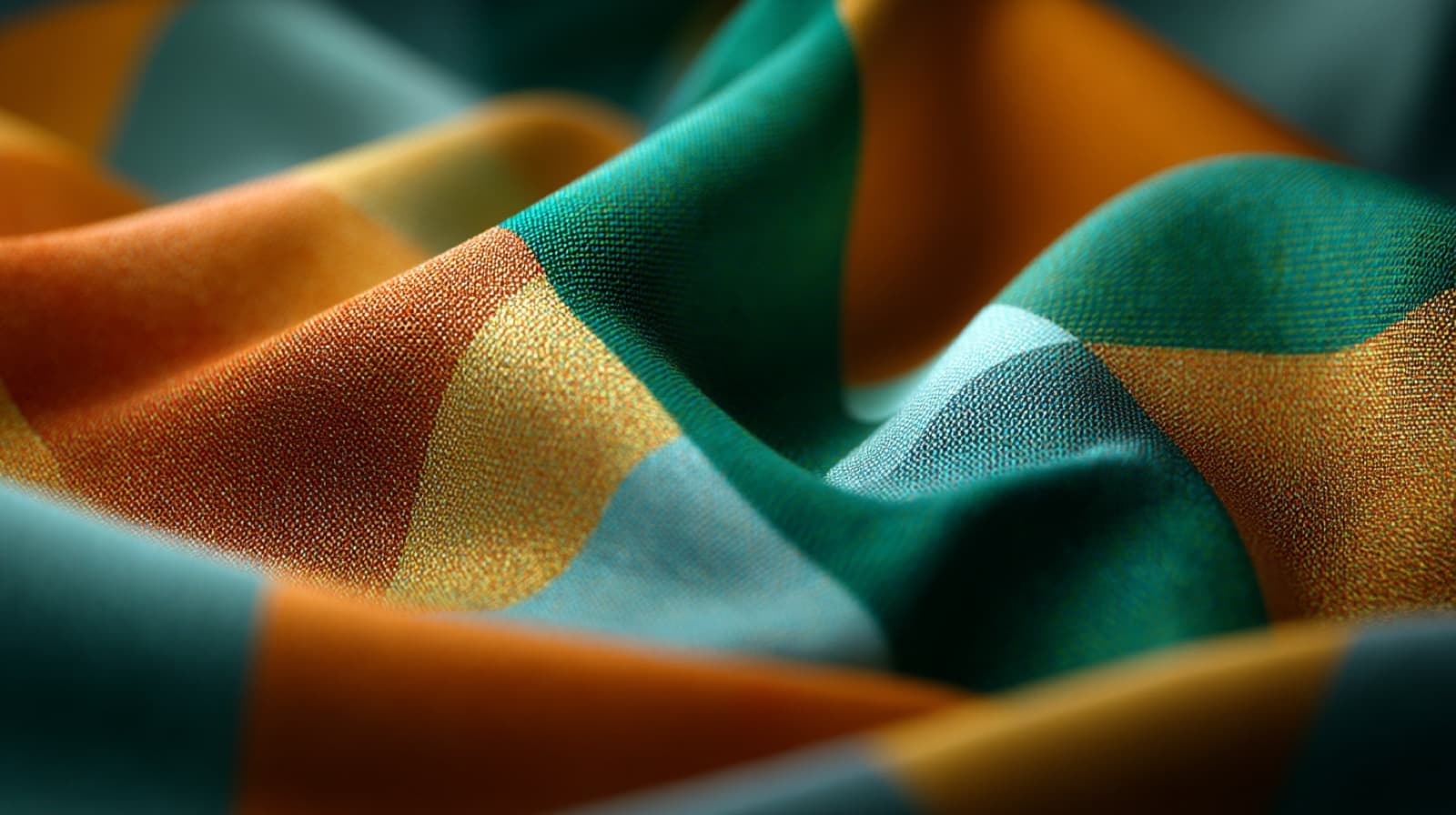 Tela de moda sublimada en detalle.